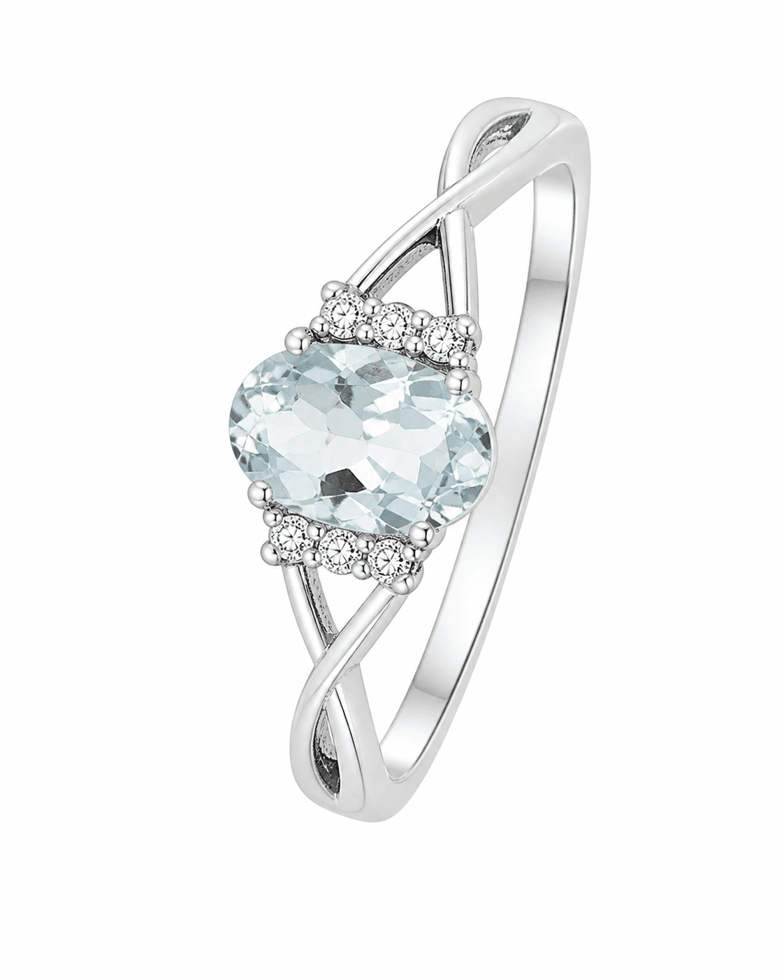 18K Gold Natural Emerald & Diamond Cluster Ring | Anello
